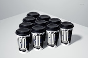 Paper Cup Mockup Set v.5, a Cups & Container Mockup by creatsy5 (Thumbnail 9 of 11)