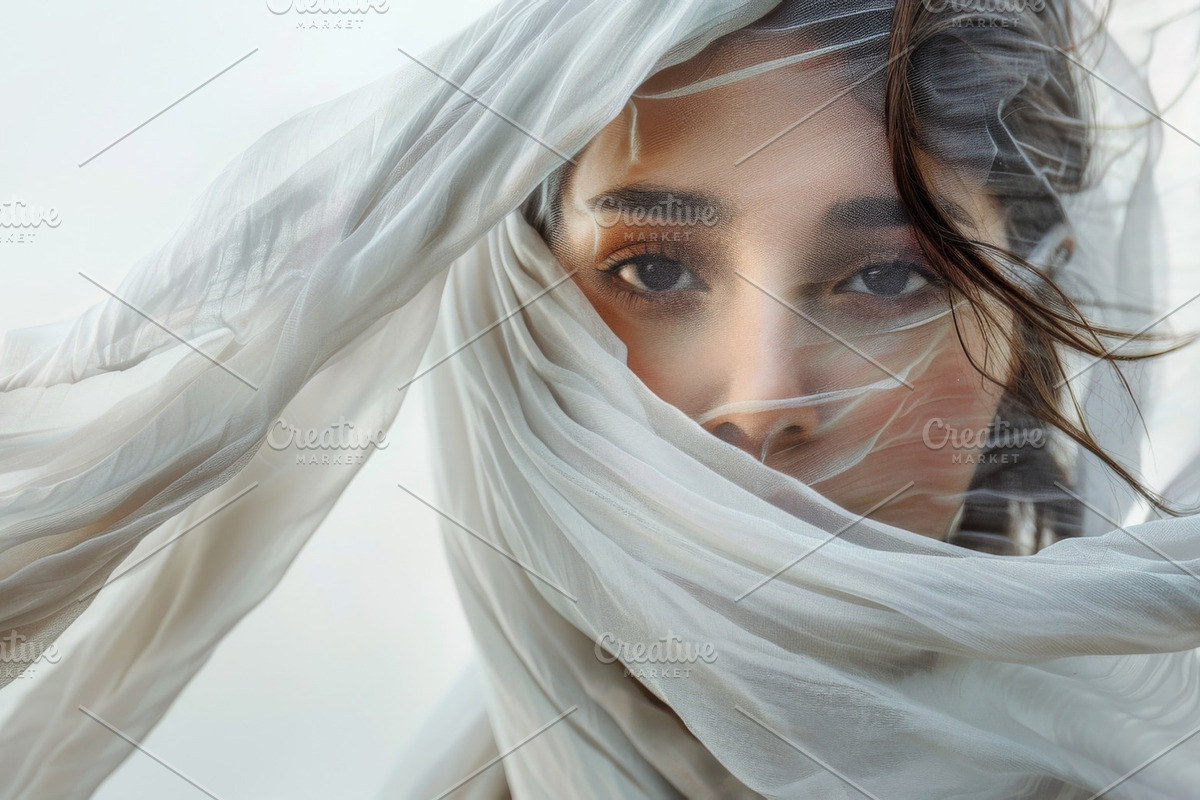 148 Young wrapped models, a Beauty & Fashion Photo by Handmadefont (Photo 78 of 153)