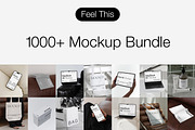 ALL MOCKUPS BUNDLE | 1000+ Mockups, an iPhone Mockup by Feel This (Thumbnail 1 of 17)