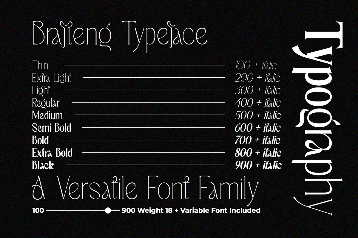 Brafteng Variable Font, a Serif Font by Alcode (Photo 5 of 18)