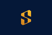 S letter unique logo design, a Branding & Logo Template by Amadul11 (Thumbnail 1 of 4)