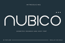 Nubico - Geometric Rounded Sans Font