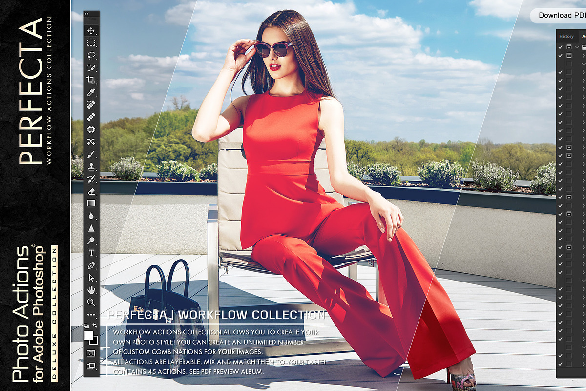 Actions for Photoshop / Fashion, an Action Add-On by Miracle_Design (Photo 3 of 20)
