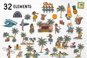 HAWAII Callin', a Pattern Graphic by MSNTY STUDIOX (Thumbnail 5 of 24)