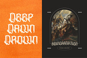 Heavinus - Classic Blackletter Font, a Blackletter Font by Dhabee (Thumbnail 10 of 15)