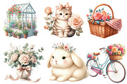 Love in the Little Cottage Clipart, an Illustration by Designworld (Thumbnail 4 of 5)