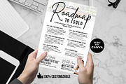 Roadmap to Sold Flyer Canva, a Flyer Template by CreativeVinesStore (Thumbnail 2 of 5)