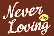 CS Nelida - Summer Bold Script Font, a Script Font by Craft Supply Co. (Thumbnail 3 of 8)