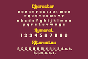 Mabed | Groovy Retro Font, a Font by twinstd (Thumbnail 10 of 12)