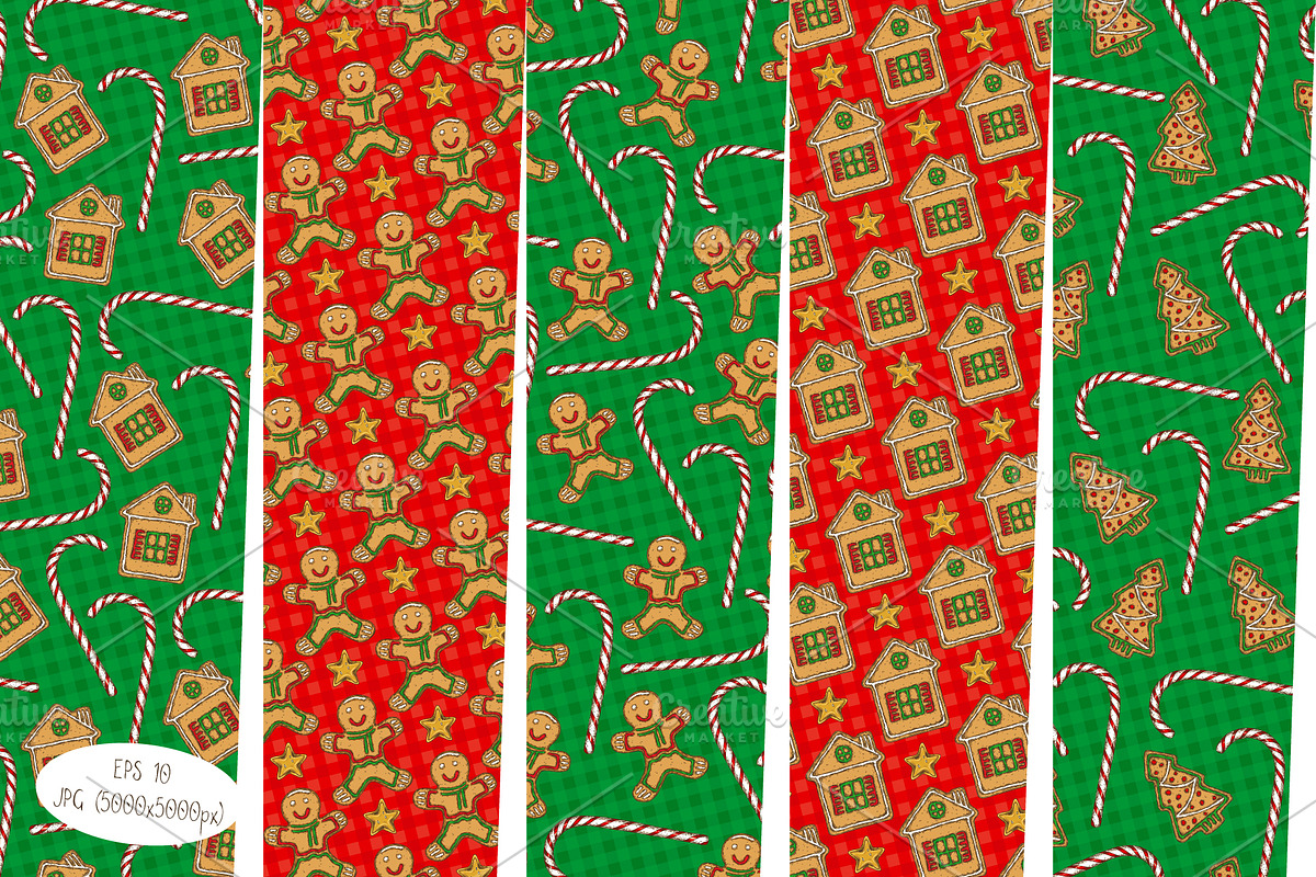 Merry Christmas Design Set, a Decorative Illustration by DeepFuze (Photo 8 of 9)