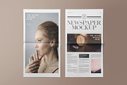 Newspaper Mockup, a Product Mockup by PixelVoyager (Thumbnail 3 of 7)