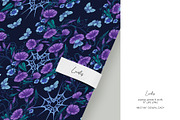 Moths – Gothic Halloween Pattern, a Pattern Graphic by Liiafis (Thumbnail 5 of 8)