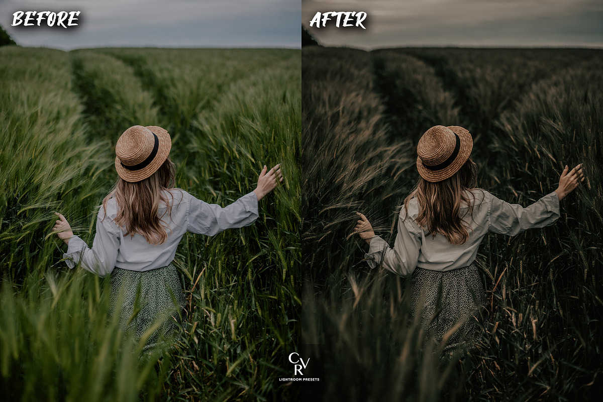 10 Moody Lightroom Presets, a Preset Add-On by CVR Presets (Photo 2 of 8)