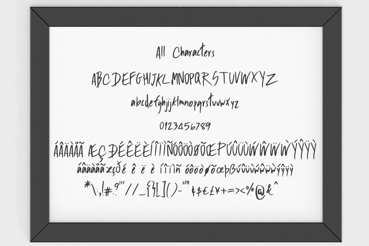 Bush Market Script Font, a Script Font by PARAMAJAN (Photo 6 of 7)