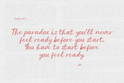 Pencil Script - Handwritten Script, a Script Font by AndrewPixelType (Thumbnail 7 of 15)
