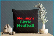 Mommy Daddy Meatball SVG PNG, a Graphic by Creativeusart (Thumbnail 4 of 4)