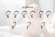 Baby | Script Font, a Handwritten Font by Scratchones (Thumbnail 8 of 9)