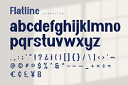 Flatline - Display Sans, a Slab Serif Font by Alpaprana (Thumbnail 10 of 11)