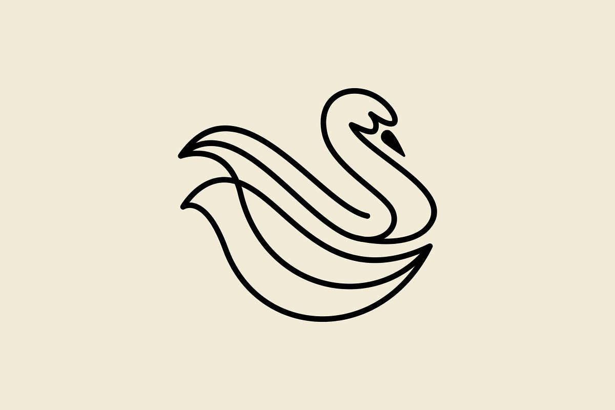Elegant Swan Lineart Logos, a Branding & Logo Template by Buqancreative (Photo 4 of 9)