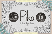 Piko A Fun Type Font, a Font by Rustype (Thumbnail 1 of 11)