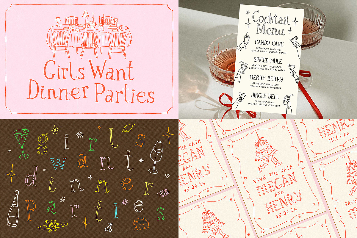 Modern Hand-drawn Trendy Font Bundle, a Handwritten Font by Ayya Studio (Photo 38 of 54)