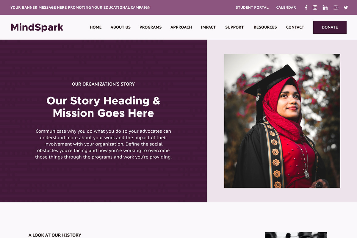 Education Showit Website Template, a WordPress Template by Studio Humankind (Photo 9 of 20)
