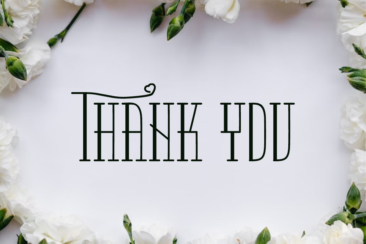 With Valentine Font, a Serif Font by QR Design Studio (Photo 7 of 7)