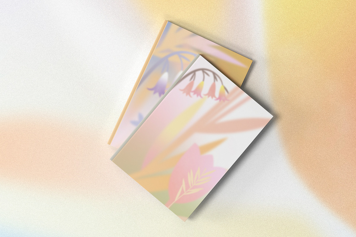 Flower Breeze-Gradient Set, a Background Graphic by Mii Lab (Photo 10 of 12)
