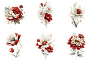 Whimsical Spring Flower Clipart, an Illustration by Designking (Thumbnail 3 of 5)
