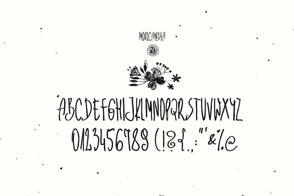 Moricandia Font preview 6