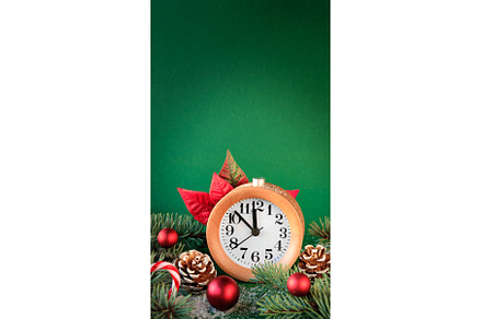 Countdown to midnight. Wood alarm, a Holiday Photo by tilialucida
