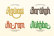 Arabica Neue Modern Islamic Arabic, a Sans Serif Font by kangfont Studio (Thumbnail 4 of 10)