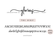 Glorious Font Duo + Extras - UPDATE!, a Script Font by Inky Jar Design Studio (Thumbnail 10 of 13)