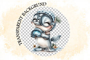 Whimsical Summer Dolphins Clipart, an Illustration by SVGArt (Thumbnail 7 of 9)