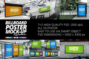 Billboard & Poster mockups