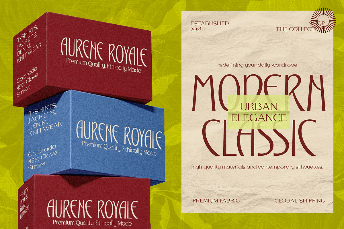 Arona Carsa - Font Duo, a Sans Serif Font by Setara Langit CreativeStd (Photo 7 of 12)