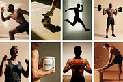 100 Men Workout Stock Photos Bundle, a Sports & Recreation Photo by Selenique Studio (Thumbnail 12 of 20)