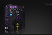 Women's T-shirt On 5 Stages Mock-up, a Hoody Mockup by Mocca Mockups Store (Thumbnail 37 of 59)