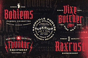 Armistice Condensed Blackletter, a Blackletter Font by Angin Studio (Thumbnail 7 of 17)