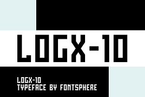 LOGX-10 Font Family