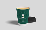 Paper Coffee Cup Mockups | Caffeine, a Cups & Container Mockup by Compositing Studio (Thumbnail 10 of 20)