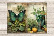 St Patricks Day Junk Journal Pages, a Seasonal Illustration by GlamArtZhanna (Thumbnail 8 of 10)