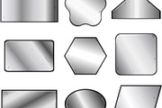 Collection of metal blank banners, an Object Graphic by pikepicture (Thumbnail 3 of 3)