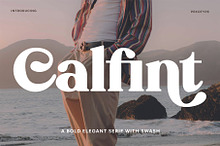 Calfint - Bold Serif Font