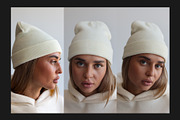 Beanie Mockup Set, a Hat Mockup by Freeman Studio (Thumbnail 9 of 15)