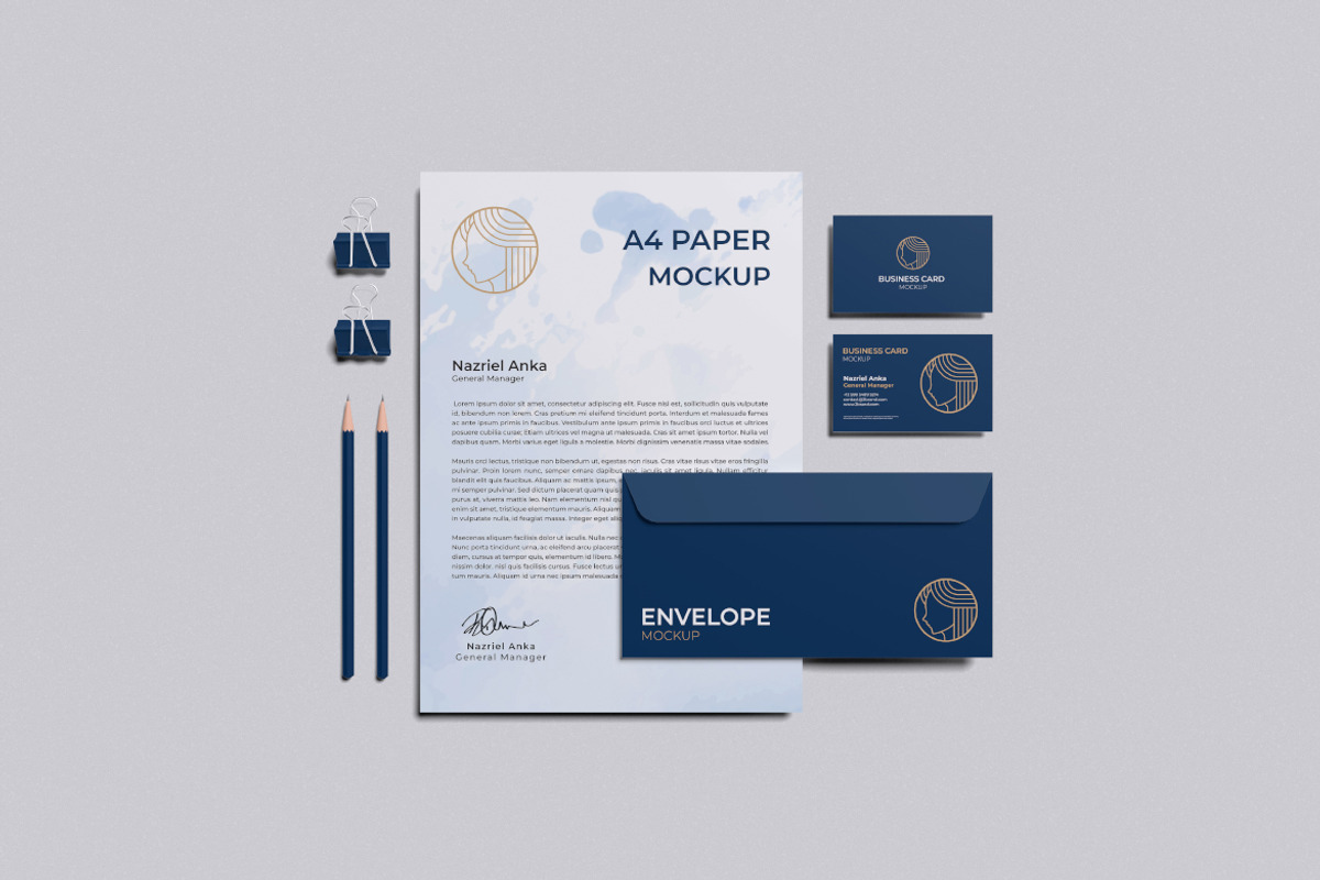 Stationary Mockup, a Product Mockup by swsi-studio (Photo 4 of 5)