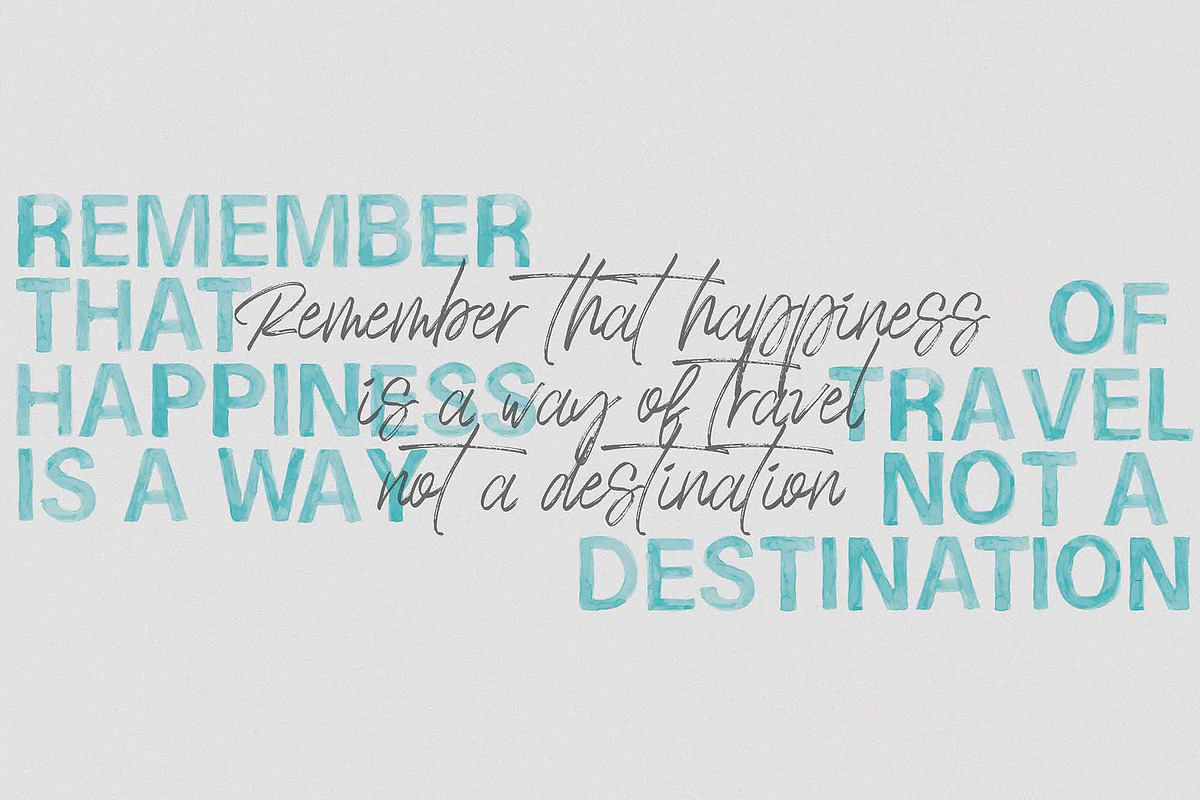 The Sunkissed x Font Duo, a Sans Serif Font by ReveryWorks (Photo 12 of 14)