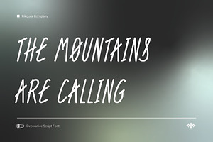 Dry Ice - Handwritten Font, a Handwritten Font by Pikgura