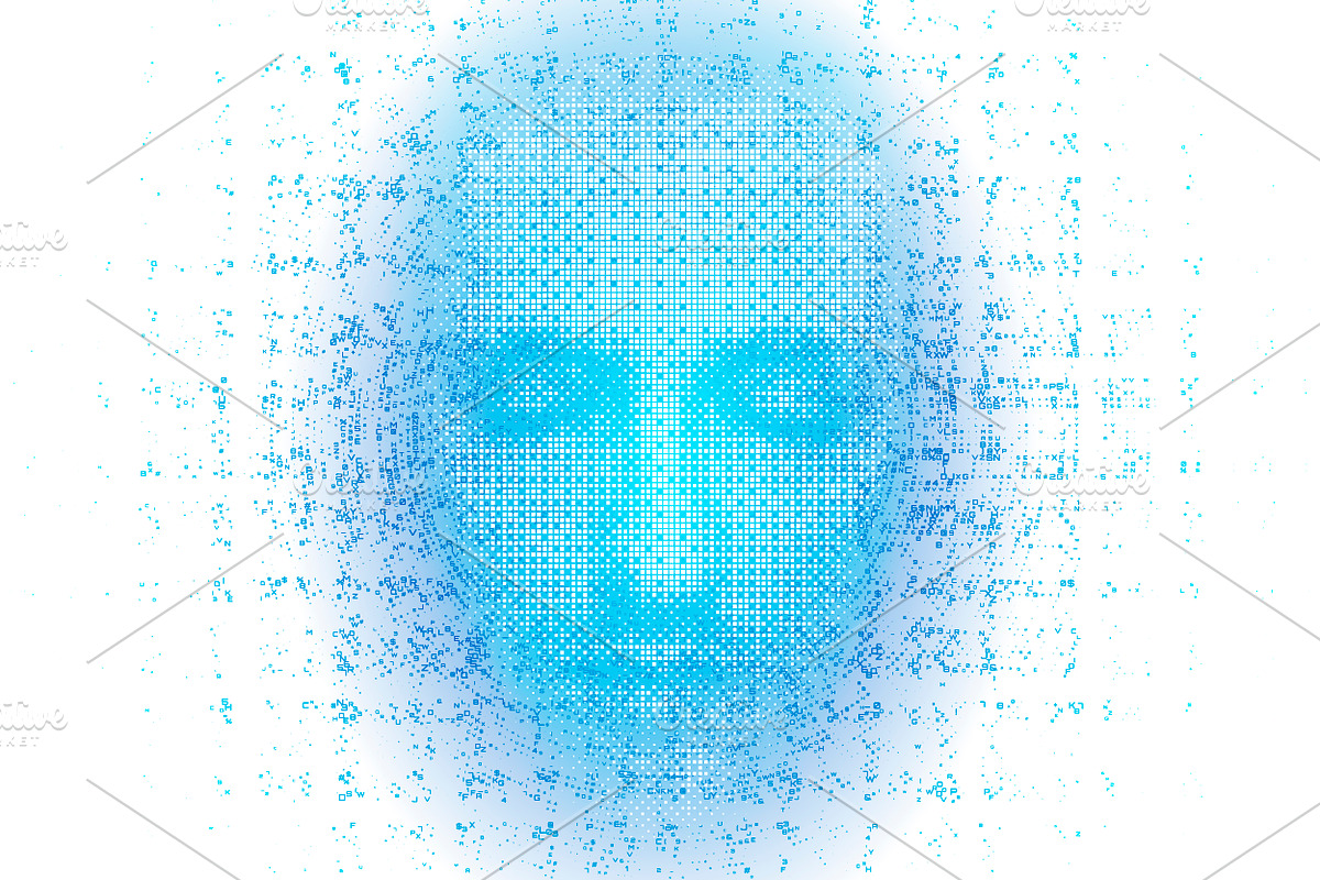 Roboface, a Technology Illustration by VectorShop (Photo 6 of 9)