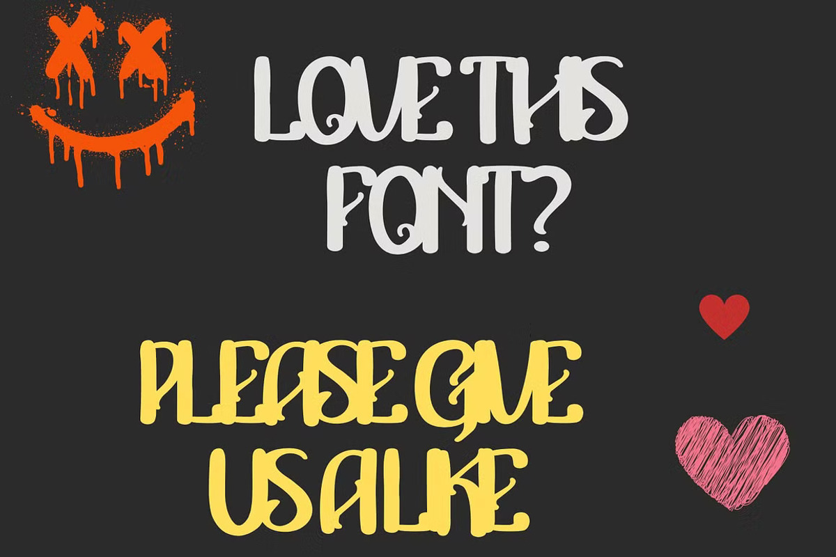 Desperate Enuf: Stylish Display Font, a Serif Font by GearShift (Photo 3 of 6)